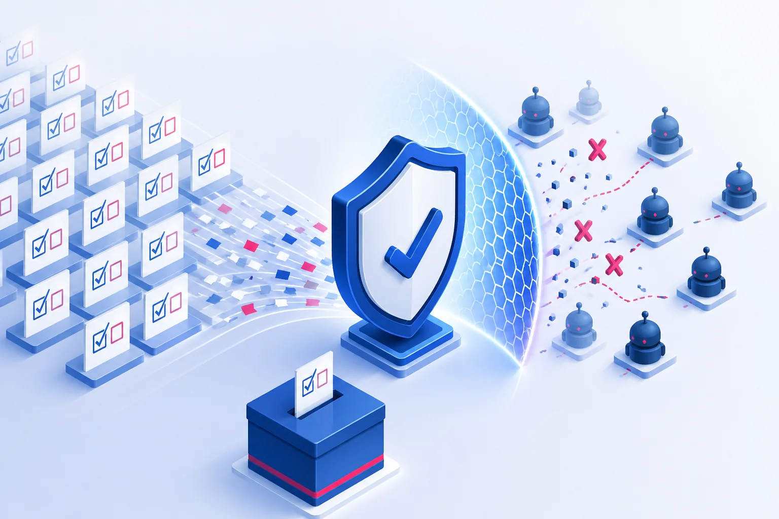Hero illustration for: Captcha-Protected Contests: How Detection Works in 2026