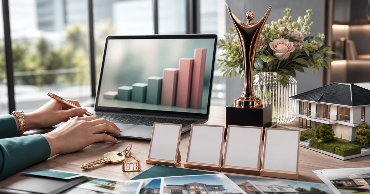 Unique editorial photo for Facebook Contest Votes for Real Estate Agents — 2026 Guide showing facebook workflow