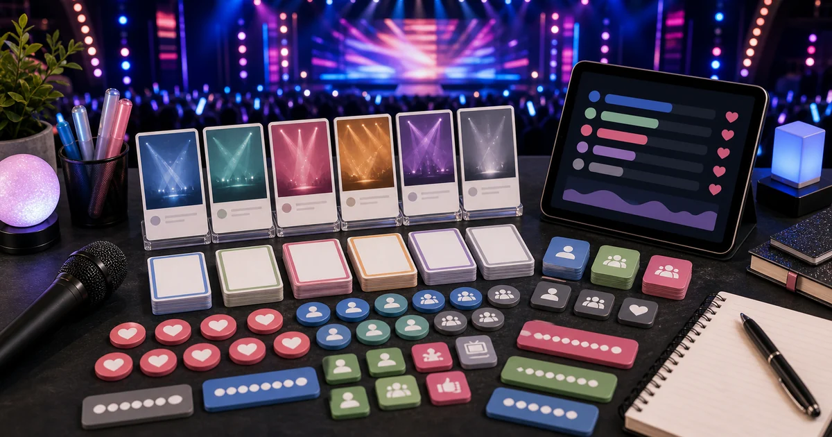 Unique editorial photo for Bilibili New Year's Eve Gala showing contest-operations workflow