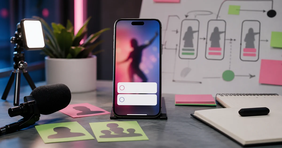 Unique editorial photo for Instagram Reels Contest: Vote Strategy That Wins (2026) showing instagram-photo workflow