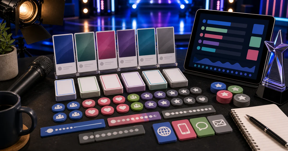 Unique editorial photo for American Idol Fan Save showing contest-operations workflow