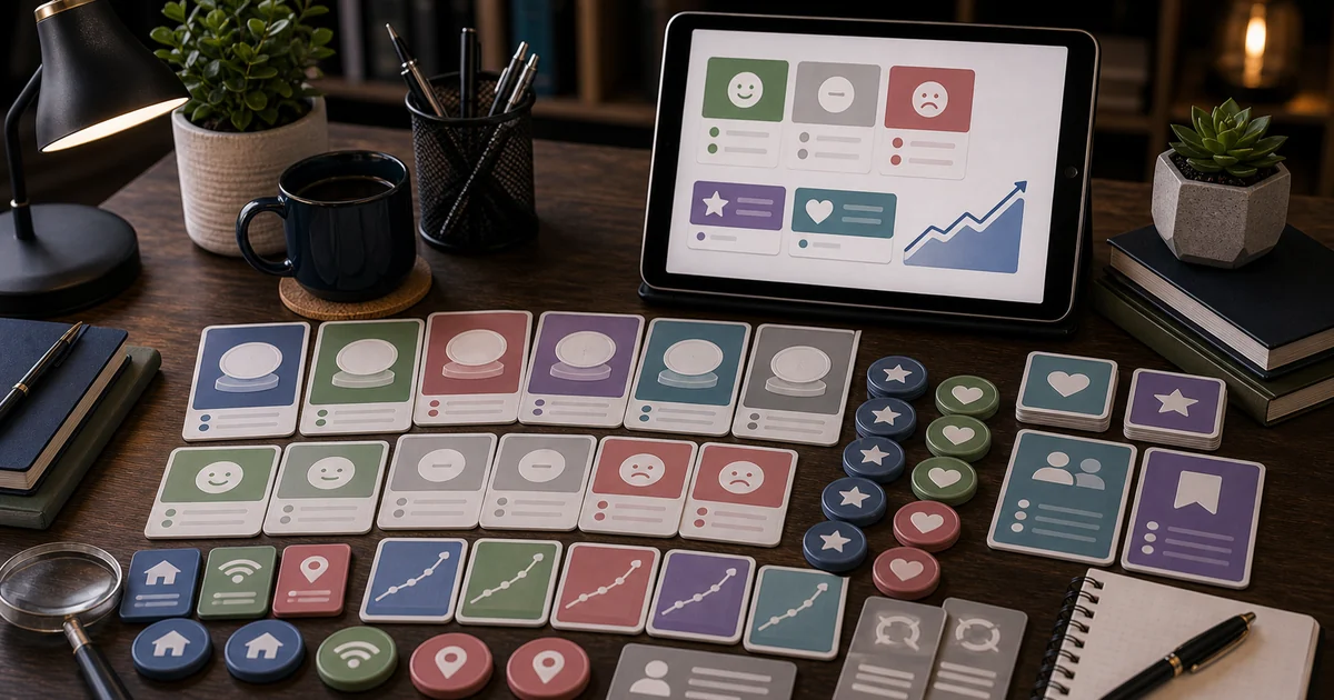 Unique editorial photo for CoinGecko votes showing crypto-sentiment workflow