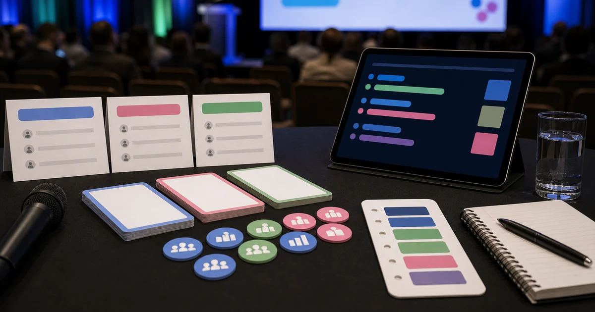 Unique editorial photo for Buy Slido Votes showing live-event-poll workflow