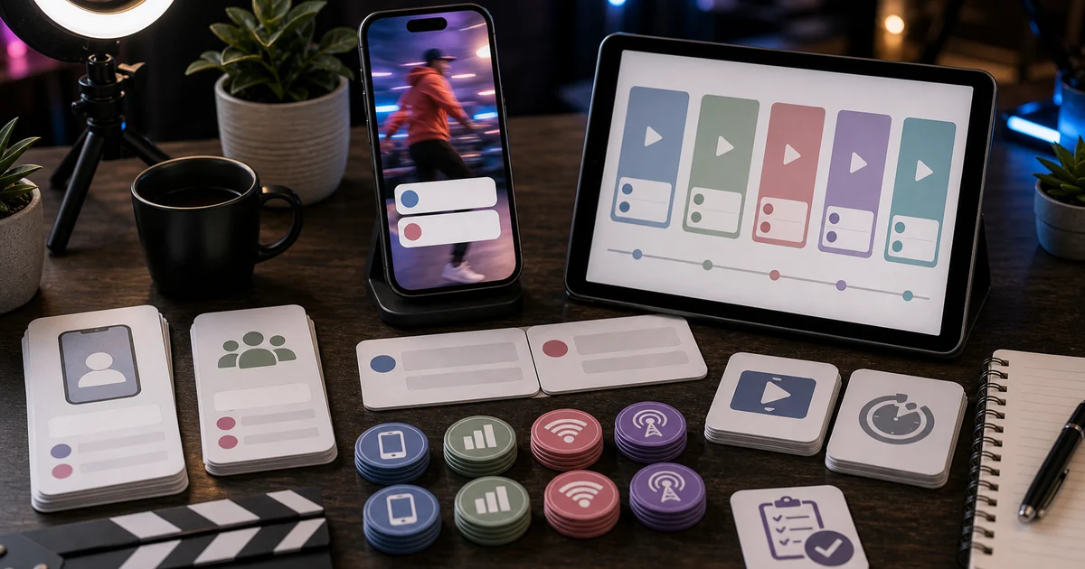 Unique editorial photo for TikTok poll votes showing tiktok-poll workflow
