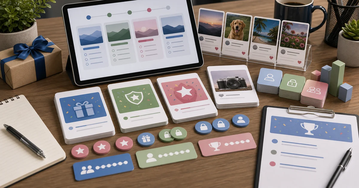 Unique editorial photo for Woobox Sweepstakes & Contest Votes showing sweepstakes-campaign workflow