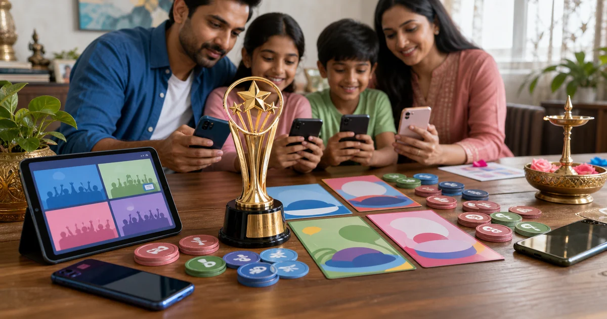Unique editorial photo for Disney India Magic Hungama Kids Awards showing phone-verification workflow