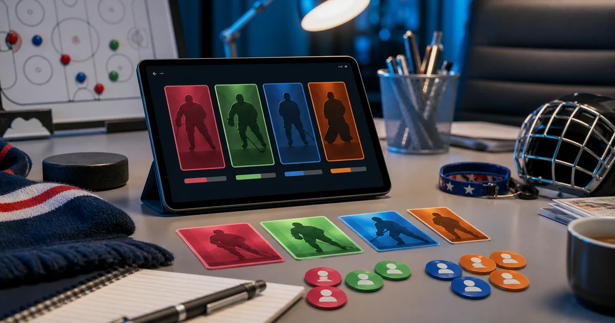 Unique editorial photo for Fonbet KHL All-Star showing contest-operations workflow