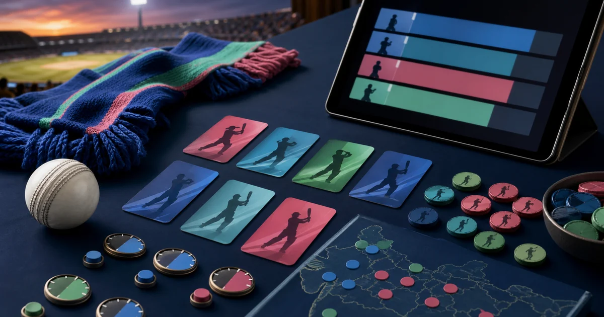 Unique editorial photo for IPL Six of the Tournament Fan Vote showing award-contest workflow