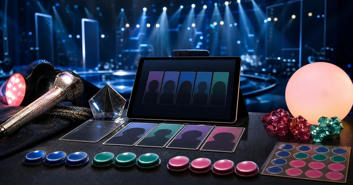 Unique editorial photo for MangoTV Singer Show showing contest-operations workflow