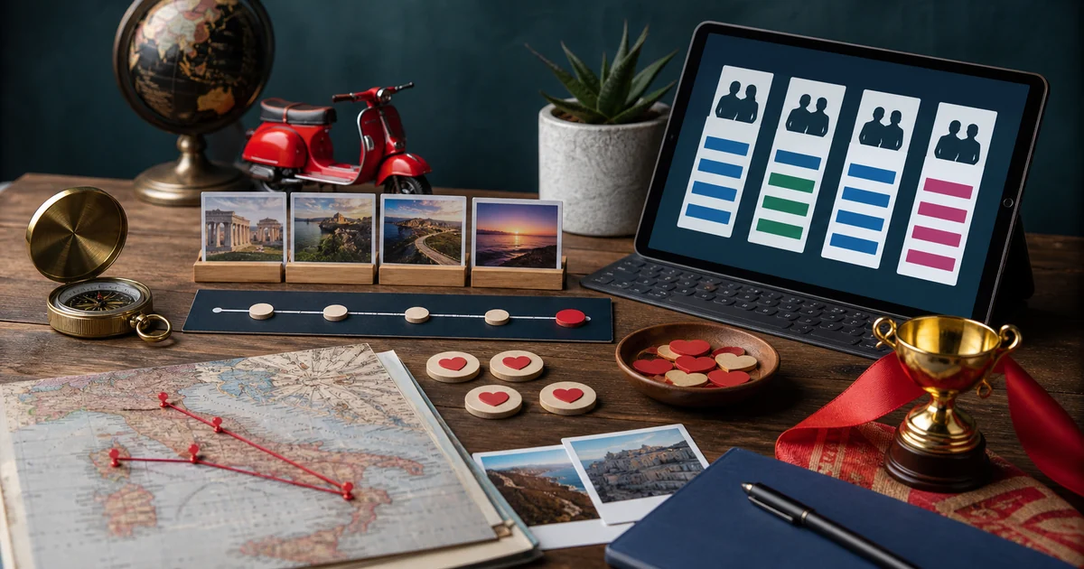 Unique editorial photo for Pechino Express showing phone-verification workflow
