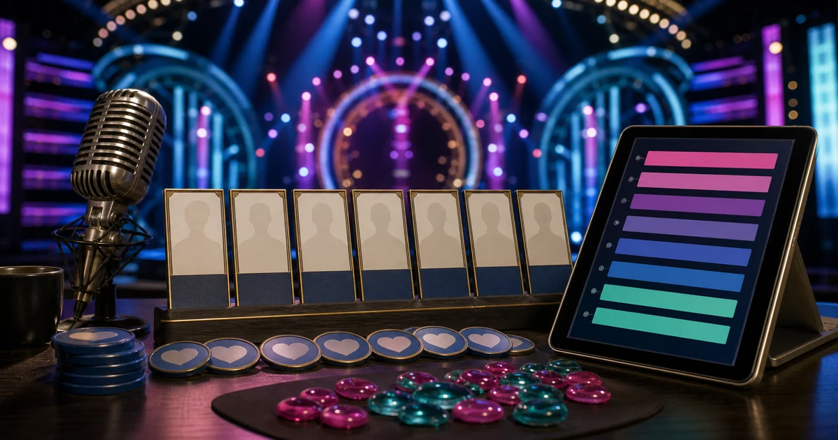Unique editorial photo for Saregamapa Bangla showing contest-operations workflow
