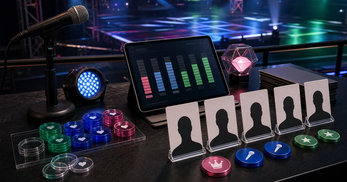Unique editorial photo for Show Me The Money showing contest-operations workflow