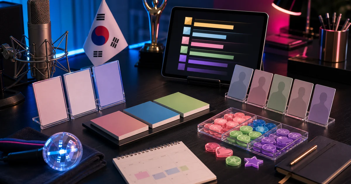 Unique editorial photo for Soribada Best K-Music Awards Popularity showing award-contest workflow