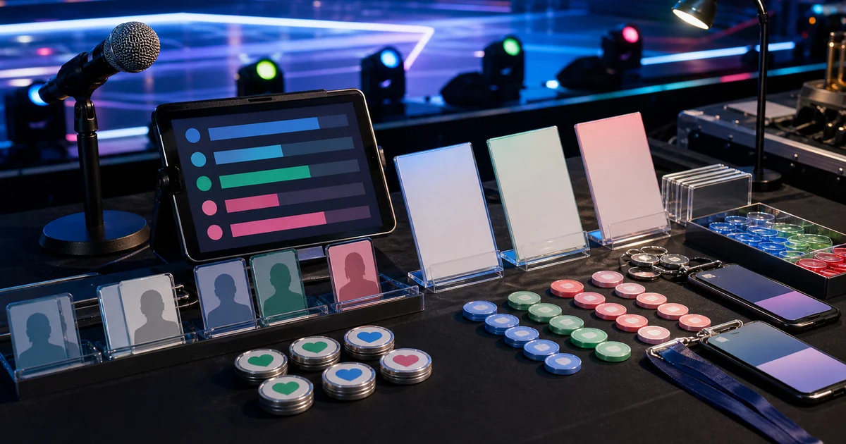 Unique editorial photo for The Coming One (明日之子) showing contest-operations workflow