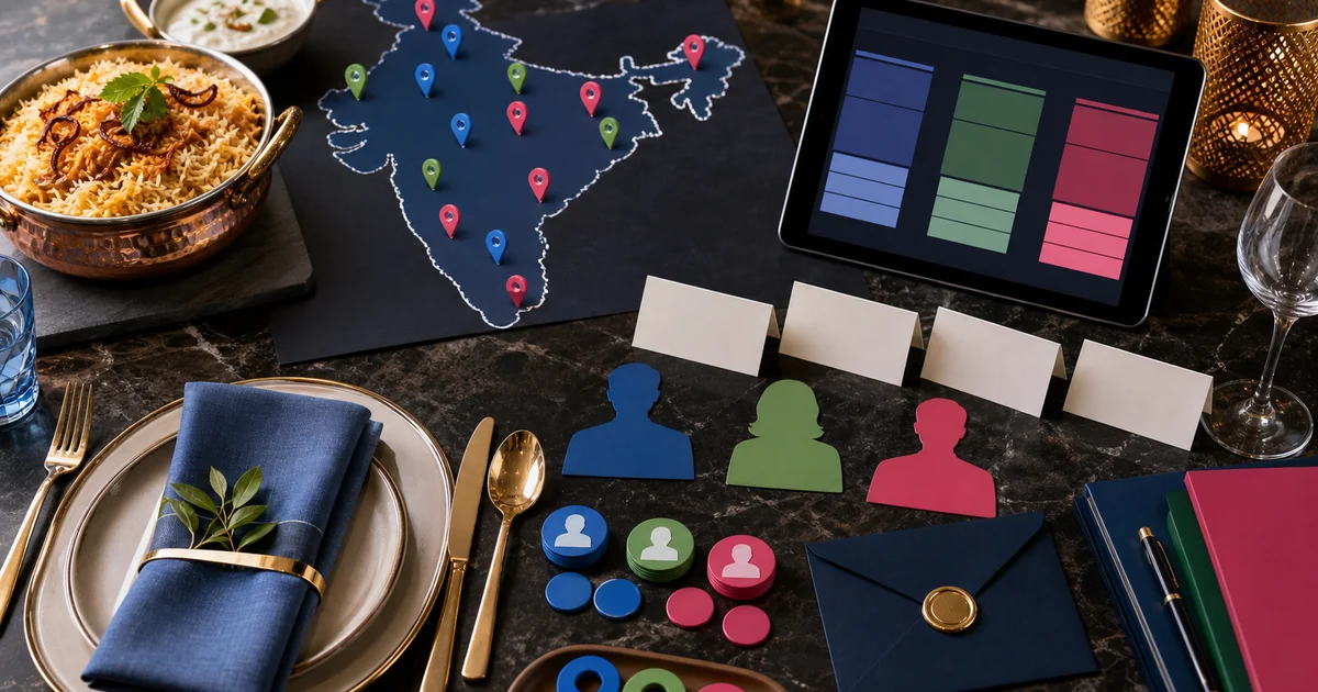 Unique editorial photo for Zomato Restaurant Awards India showing award-contest workflow